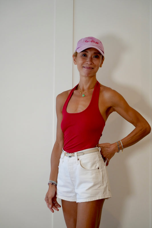 Red Signature Top